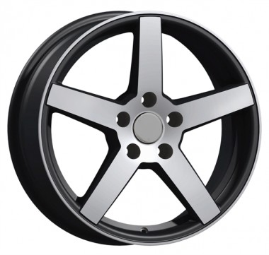 Диск RepliKey B261 17x7 4x100 ET43 DIA67.1 BK/FP