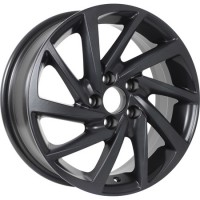 Диск KDW KD1530 15x6 4x100 ET46 DIA60.1 MATT_BLACK_PAINTED