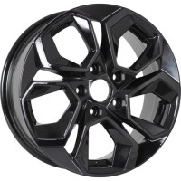 Диск KDW KD1620 16x6.5 5x112 ET45 DIA57.1 BLACK_PAINTED