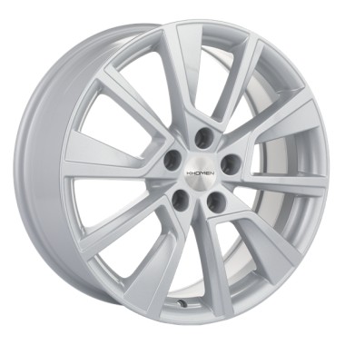 Диск Khomen 1802 18x7 5x114.3 ET50 DIA54.1 F-SILVER
