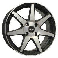 Диск Прома Зенит 17x7 4x100 ET45 DIA60.1 АЛМАЗ МАТОВЫЙ