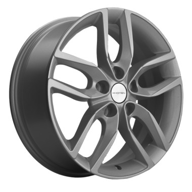 Диск Khomen 1708 17x6.5 5x108 ET33 DIA60.1 F-SILVER