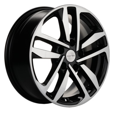 Диск Khomen 1612 16x6.5 5x115 ET41 DIA70.1 BLACK-FP