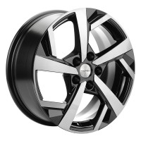 Диск Khomen 1712 17x7 5x110 ET40 DIA67.1 BLACK-FP