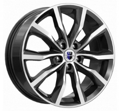 Диск K&K Портер 18x7.5 5x110 ET45 DIA67.1 АЛМАЗ ЧЕРНЫЙ