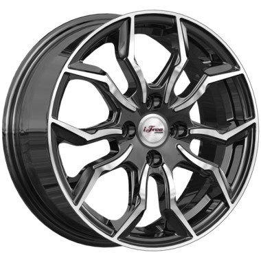 Диск iFree Бохо 15x6 4x100 ET37 DIA60.1 БЛЭК ДЖЕК