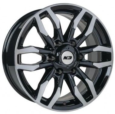 Диск N2O V2228 17x7.5 6x139.7 ET33 DIA100.1 BFP