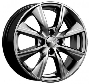 Диск Скад Порту 15x6 4x100 ET40 DIA67.1 ГРАФИТ