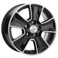Диск Khomen 1601 16x6.5 5x114.3 ET45 DIA54.1 BLACK-FP Диск Khomen 1601 16x6.5 5x114.3 ET45 DIA54.1 BLACK-FP