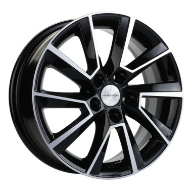 Диск Khomen 1507 15x6 5x100 ET37 DIA54.1 BLACK-FP