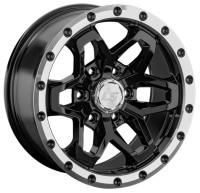 Диск LS wheels LS1350 17x9 6x139.7 ET15 DIA106.1 BKL