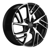 Диск Khomen 1722 17x6.5 5x114.3 ET45 DIA54.1 BLACK-FP