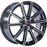 Диск ALCASTA M64 17x7 5x114.3 ET45 DIA54.1 BKF Диск ALCASTA M64 17x7 5x114.3 ET45 DIA54.1 BKF