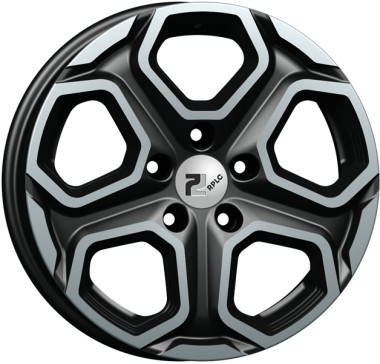 Диск RPLC NI241 16x6.5 5x114.3 ET40 DIA66.1 BFP