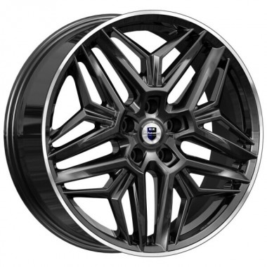 Диск K&K Колумб 19x7 5x112 ET34 DIA66.6 АЛМАЗ ЧЕРНЫЙ