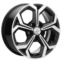 Диск Khomen 1606 16x6.5 5x114.3 ET43 DIA67.1 BLACK-FP