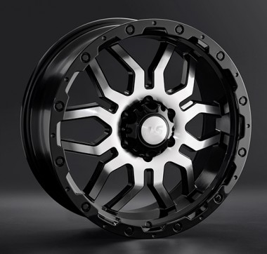 Диск LS wheels LS1285 16x7 5x139.7 ET5 DIA108.1 BKF