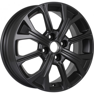 Диск KDW KD1549 15x6 4x100 ET46 DIA54.1 MATT_BLACK_PAINTED