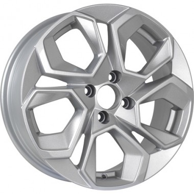 Диск KDW KD1620 16x6.5 4x100 ET45 DIA60.1 SILVER_PAINTED