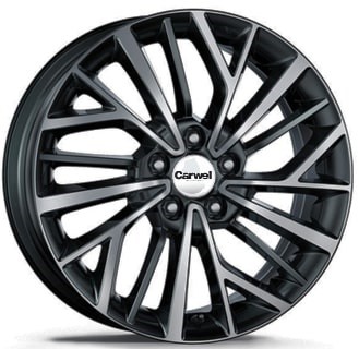 Диск Carwel Токо 17x7 5x114.3 ET43.5 DIA67.1 ABT