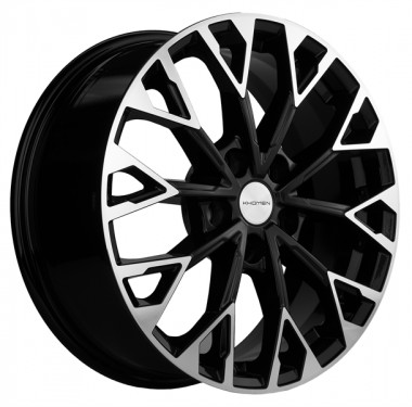 Диск Khomen KHW1718 17x7 5x114.3 ET35 DIA60.1 BLACK-FP