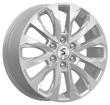 Диск Premium Series КР007 20x8 6x139.7 ET60 DIA95.1 ELITE SILVER