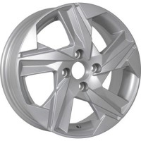 Диск KDW KD1520 15x6 4x100 ET46 DIA54.1 SILVER_PAINTED