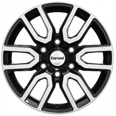 Диск Carwel Барал 1723 17x8 6x139.7 ET25 DIA106.1 ABT