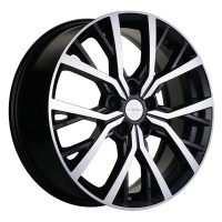 Диск Khomen 1806 18x7 5x108 ET45 DIA60.1 BLACK-FP Диск Khomen 1806 18x7 5x108 ET45 DIA60.1 BLACK-FP