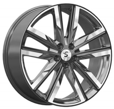 Диск Premium Series КР014 20x8 5x114.3 ET45 DIA66.1 DIAMOND GLOSS GRAPHITE