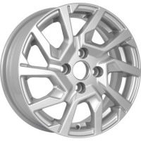 Диск KDW KD1420 14x5.5 4x100 ET40 DIA60.1 SILVER_PAINTED