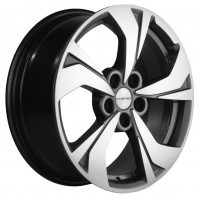 Диск Khomen 1724 17x7 5x114.3 ET40 DIA66.1 GRAY-FP