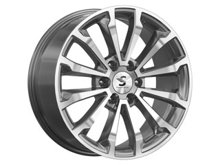 Диск Premium Series КР006 20x8.5 6x139.7 ET25 DIA106.1 DIAMOND GLOSS GRAPHITE