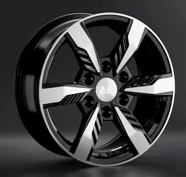 Диск LS wheels LS1301 17x7.5 6x139.7 ET36 DIA100.1 BKF
