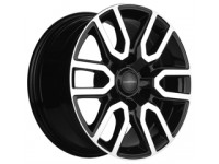 Диск Khomen 1723 17x8 6x139.7 ET42 DIA75.1 BLACK-FP