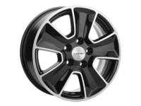 Диск Khomen 1601 16x6.5 5x114.3 ET43 DIA67.1 BLACK-FP Диск Khomen 1601 16x6.5 5x114.3 ET43 DIA67.1 BLACK-FP