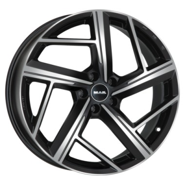 Диск MAK Qvattro 20x9 5x112 ET30 DIA66.6 BLACK MIRROR
