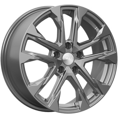 Диск Скад Атакор 17x7 5x105 ET38 DIA56.6 ГРАФИТ