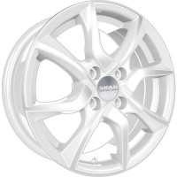 Диск Скад Тулон 15x6 4x100 ET39 DIA56.6 БЕЛЫЙ