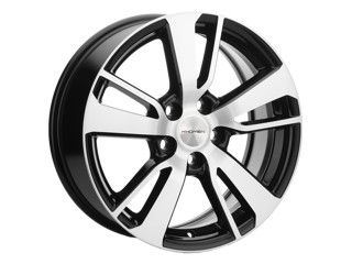 Диск Khomen 1704 17x7 5x108 ET50 DIA63.3 BLACK-FP