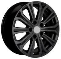 Диск Khomen 1610 16x6.5 5x114.3 ET43 DIA67.1 BLACK
