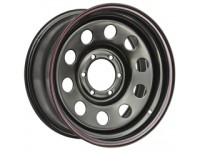 Диск Off-Road-Wheels Black 16x8 5x139.7 ET25 DIA110.1 ЧЕРНЫЙ