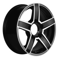 Диск Khomen 1614 16x6.5 5x139.7 ET35 DIA98.5 BLACK-FP