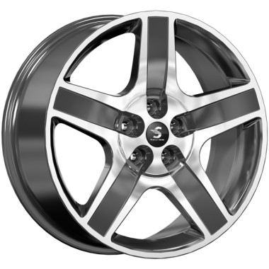 Диск Premium Series КР008 20x8.5 5x108 ET45 DIA63.3 DIAMOND BLACK GRIS