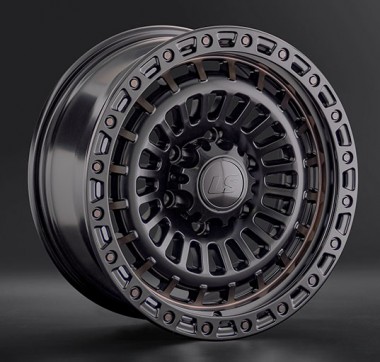 Диск LS wheels LS1347 17x8.5 6x139.7 ET25 DIA106.1 BKS+SSF