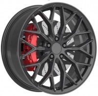 Диск VISSOL F-1630 21x8.5 5x108 ET35 DIA63.4 GLOSS BLACK