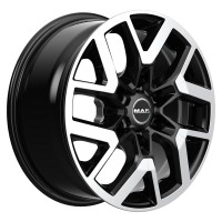 Диск MAK Gravel 17x7.5 6x139.7 ET33 DIA100.1 BLACK MIRROR