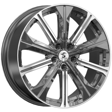 Диск Premium Series КР013 19x7 5x114 ET40 DIA66 DIAMOND GLOSS GRAPHITE