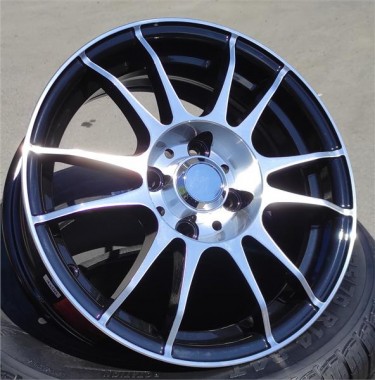 Диск Megami MGM-3 14x6 4x100 ET35 DIA73.1 BKF