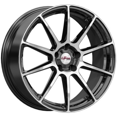 Диск iFree Винзор 18x7 5x114 ET33 DIA67 БЛЭК ДЖЭК